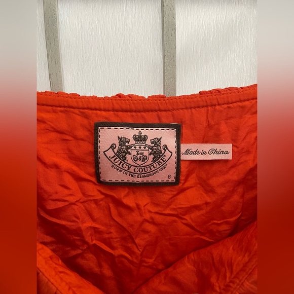 Juicy Couture Ruffle Dress with Spaghetti Straps - Size 8 - Picture 6 of 11